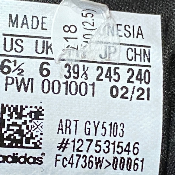 Adidas Pureboost 21 GY5103 men’s running shoes. - Picture 11 of 12